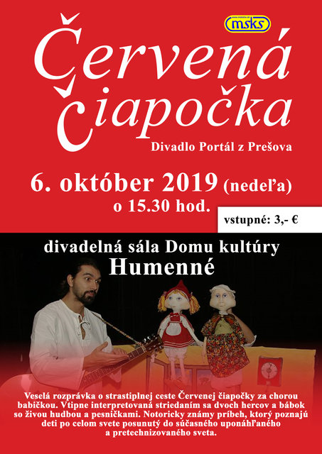 ČERVEN&Aacute; ČIAPOČKA