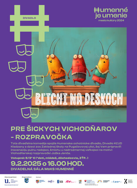 Pre šickych vichodňarov - rozpravočka, Blichi na deskoch